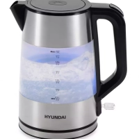 Чайник HYK-P4026 1,9л 2200Вт черный (пластик)