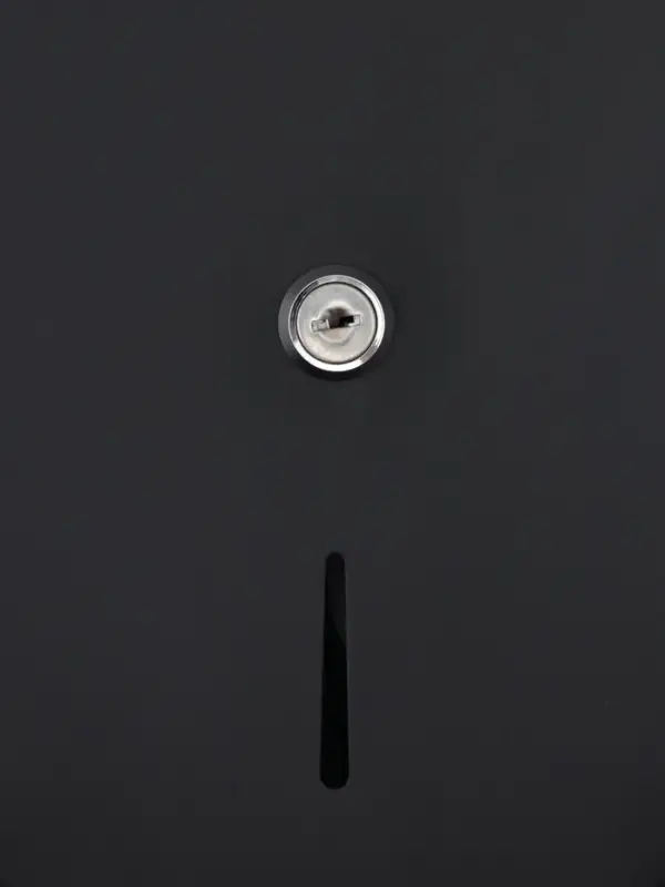 Диспенсер для туалетной бумаги St&ouml;lz, втулка 6 см, нержавеющая сталь, чёрный