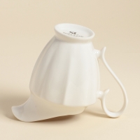 Молочник SL Home &laquo;Аманде&raquo;, 14&times;8,7&times;12,5 см, фарфор, белый