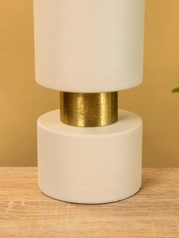 Подсвечник на 1 свечу текстурный "Фисташковый" 10,5х10,5х19 см