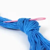 Набор для творчества. Вышивка на холсте "Первые стежки"