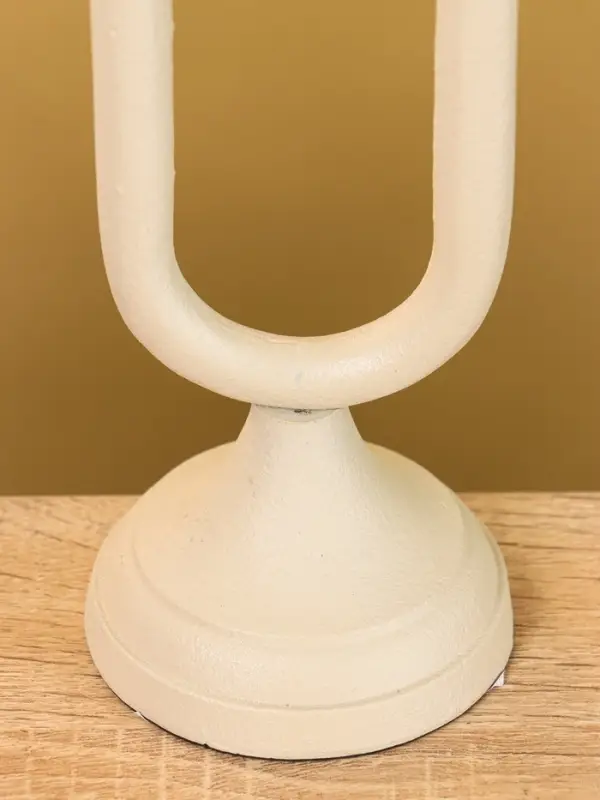 Подсвечник на 1 свечу "Фисташковый" 8,5х,8,5х26 см