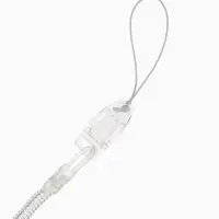 Держатель для соски - пустышки, пружинка, 2 шт., прозрачный, Крошка Я