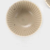 Салатники Доляна &laquo;Коралл&raquo;, d=16.1 см, набор 2 шт., керамика, бежевые