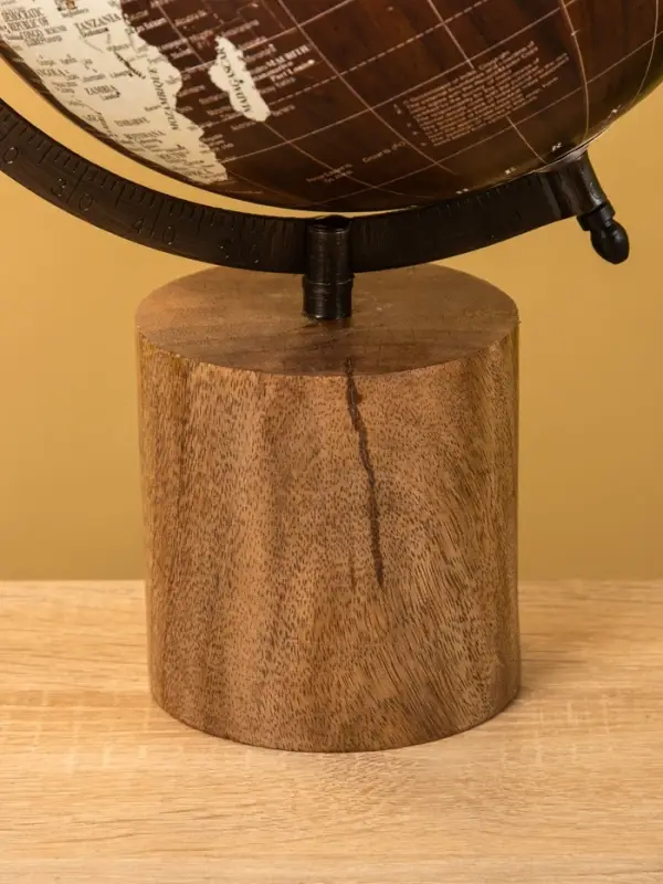 Глобус сувенирный, 23&times;20&times;34.5 см, подставка дерево