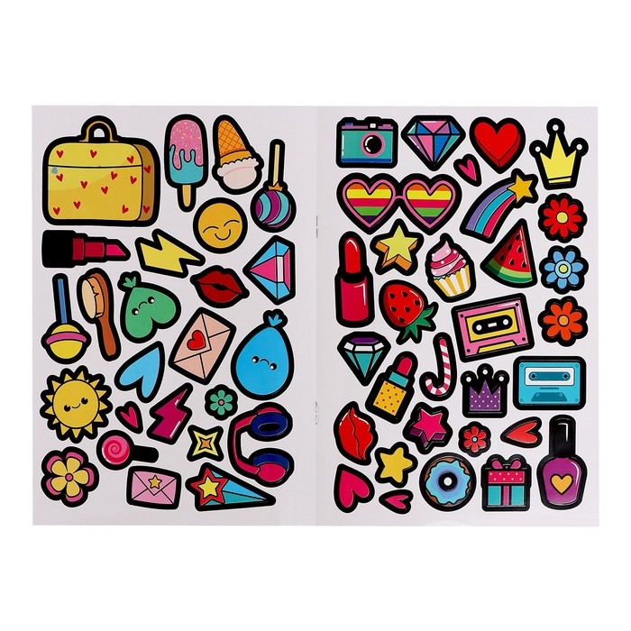 Альбом наклеек &laquo;Super куколки&raquo;, 115 стикеров