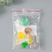 Сувенир эпоксидная смола флюоресцентный "Грибочки" набор 9 шт 1х2,4 см