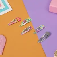 Заколки для волос &laquo;Астория&raquo;, набор 12 шт., цветы,3 см