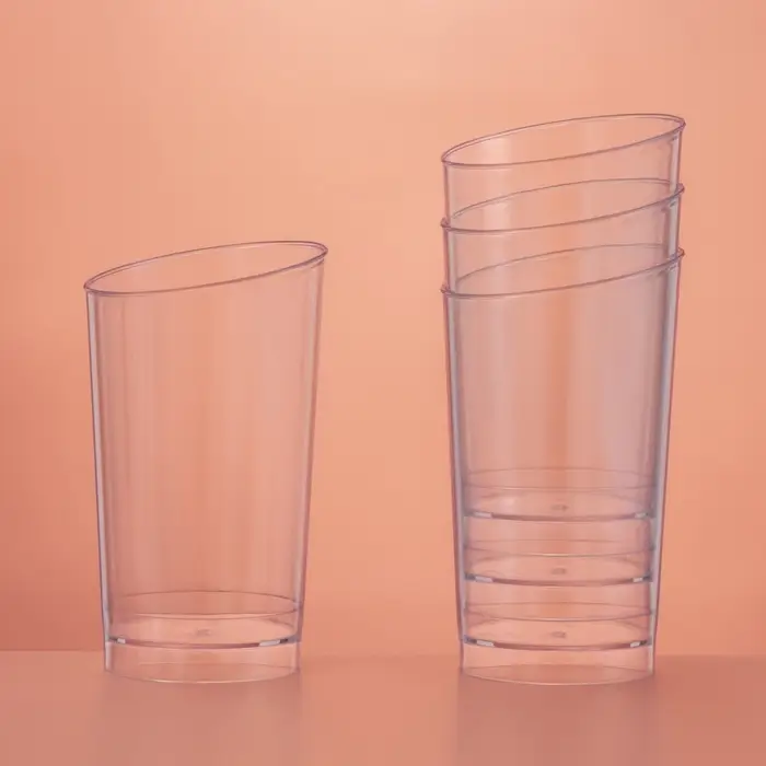 Стакан пластиковый одноразовый &laquo;Конический экстра&raquo;, 150 мл, прозрачный