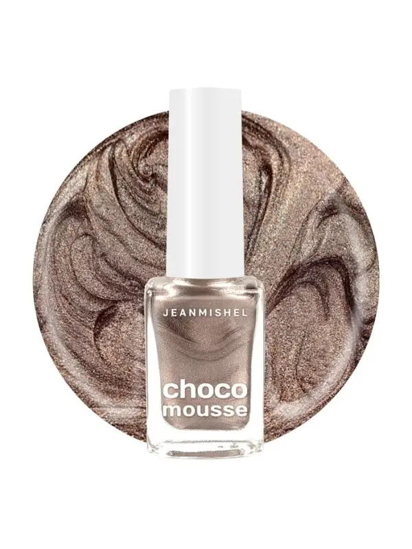 Лак для ногтей пепельно-лавандовый Jeanmishel перламутровый тон 196, 6 мл