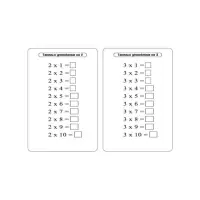 Тренажёр &laquo;Таблица умножения&raquo;