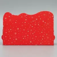 Коробка для макарун &laquo;С Новым годом!&raquo;, 18&times;5.5&times;5.5 см