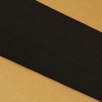 Резинка вязаная, 100 мм, 40 &plusmn; 2 м, цвет чёрный