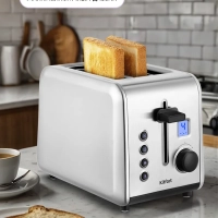 Тостер для хлеба с поддоном для крошек КТ-6412 - 850 Вт