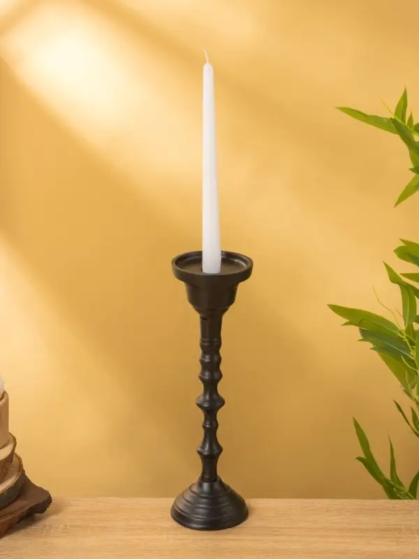 Подсвечник "Ренессанс"  алюминий 9х9х31 см