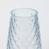 Ваза стекло настольная "Иви" 21,5х9,5х6,5 см, прозрачный