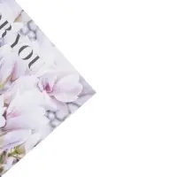Бумага упаковочная глянцевая &laquo;Цветущая магнолия&raquo;, 70 х 100 см