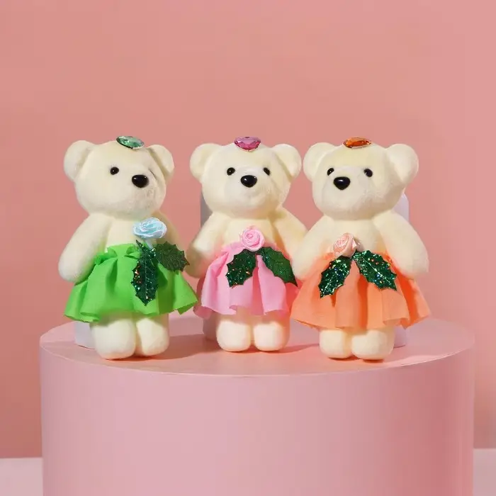 Игрушка из пенопласта &laquo;Мишка с цветком&raquo;, МИКС