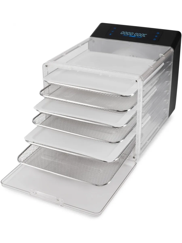 Сушка для фруктов и овощей HYFD-8800 12под. 600Вт