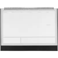 Планер настольный Petrus, черный