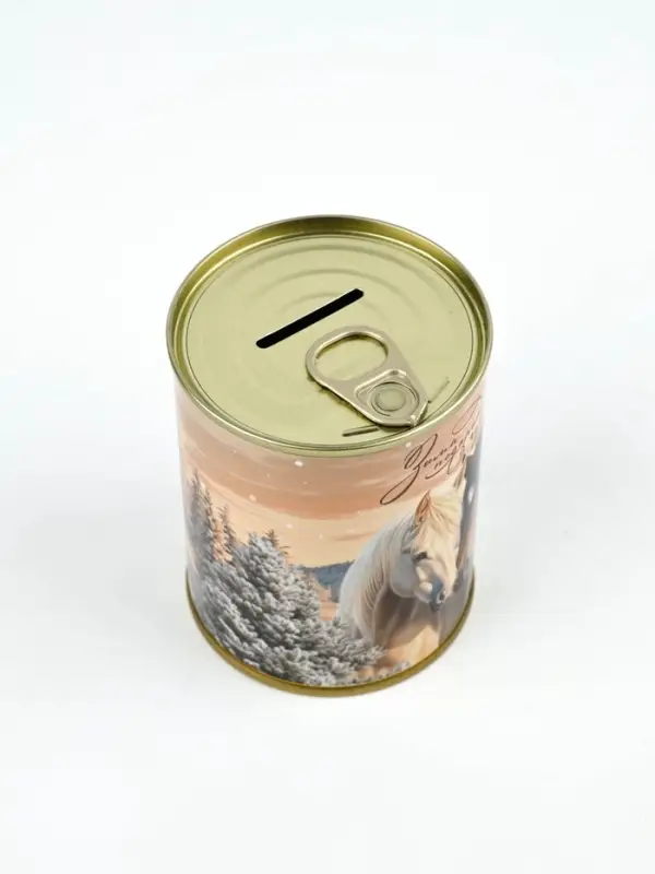 Копилка-банка металл &laquo;Зима подарит&raquo;, 7.5&times;9.5 см