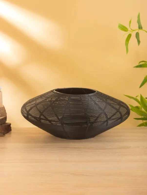 Подсвечник "Сеть" 38х38х15 см, металл