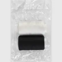 Набор ниток 40/2, 2 шт., 350 м, чёрный, белый