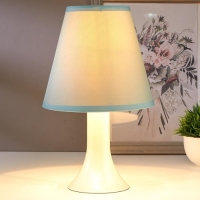 Лампа настольная 032004 1хЕ14 15Вт светло-бирюзовый d=18 см, h=28,5 см RISALUX