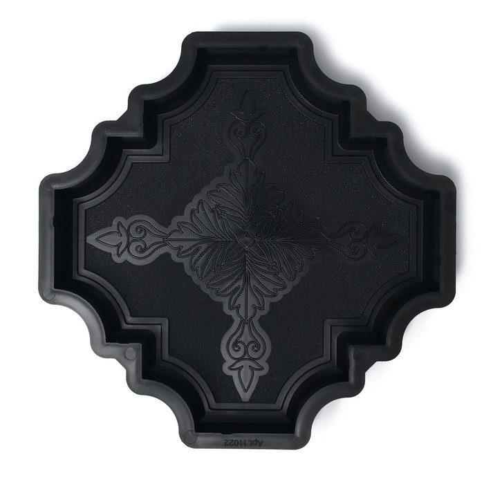 Форма для тротуарной плитки &laquo;Клевер краковский большой&raquo;, 29 &times; 29 &times; 4 см, шагрень, 1 шт.