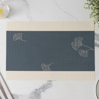 Салфетки сервировочные на стол Доляна &laquo;Лилли&raquo;, 4 шт, 45&times;30 см, цвет синий