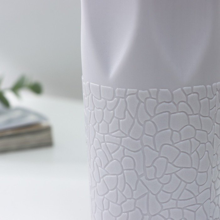 Ваза для цветов, 7&times;7&times;20,8 см, 650 мл, цвет МИКС