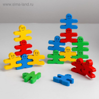 Развивающая игра балансир &laquo;Человечки&raquo; 19х11,5х4 см