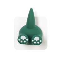 Крючок самоклеящийся CAPPIO MUMURING, однорожковый, зеленый