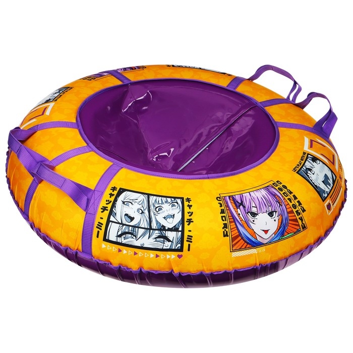 Тюбинг-ватрушка Winter Star &laquo;Аниме&raquo;, диаметр чехла 107 см