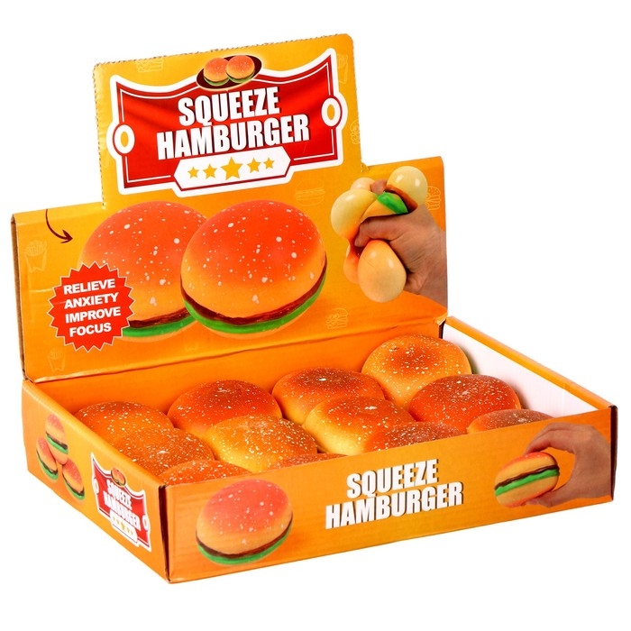 Мялка &laquo;Гамбургер&raquo;, цвета МИКС