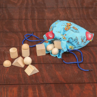 Счётный материал, геометрия &laquo;Волшебный мешочек&raquo; МИКС