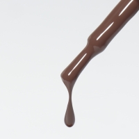 Гель лак для ногтей &laquo;SIMPLE&raquo;, 3-х фазный, 10 мл, LED/UV, цвет коричневый (125)