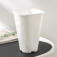 Горшок для цветов &laquo;Роза&raquo;, 2 л, d=14 см, цвет белый