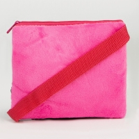 Сумка детская для девочки с пайетками "Самая милая", на молнии, цвет розовый, 17,5х0,5х14,5 см