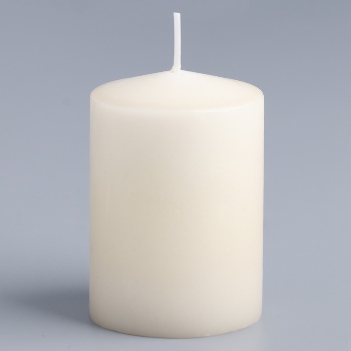 Свеча - цилиндр ароматическая "Пряное яблоко", 5,6х8 см