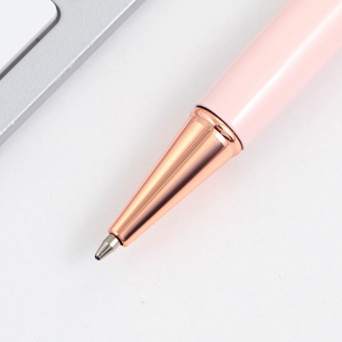 Ручка с шейкером &laquo;Воспитателю с Любовью&raquo; синяя паста, металл, 1 мм