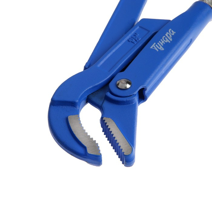 Ключ трубный рычажный ТУНДРА, полукруглый зажим 45&deg;, раскрытие до 50 мм, №2, 1 1/2"