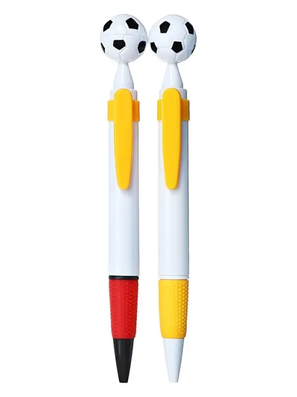 Ручка - прикол шариковая Calligrata &laquo;Футбольный мяч&raquo;, МИКС
