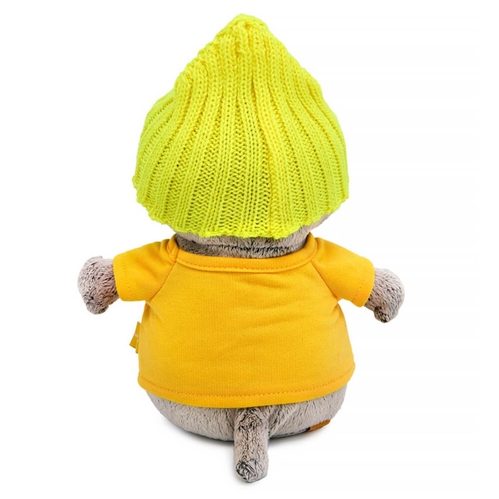 Мягкая игрушка &laquo;Кот Басик BABY в футболке и шапке&raquo;, 20 см