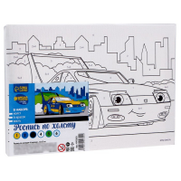 Картина по номерам для детей &laquo;Спорткар&raquo;, 21 х 15 см