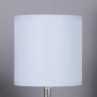 Лампа настольная "Бриз" 1х40Вт Е14 голубой 13х13х25см