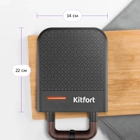 Вафельница электрическая для бельгийских вафель КТ-3652