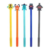 Ручка - прикол гелевая Calligrata &laquo;Пиксели&raquo;, МИКС