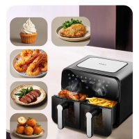 Аэрогриль электрический с 2 поддонами 9 литров 2400 Вт