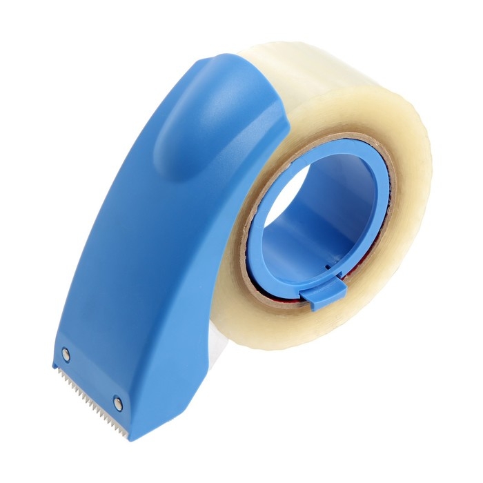 Диспенсер для скотча ТУНДРА, пластиковый корпус, 48 мм